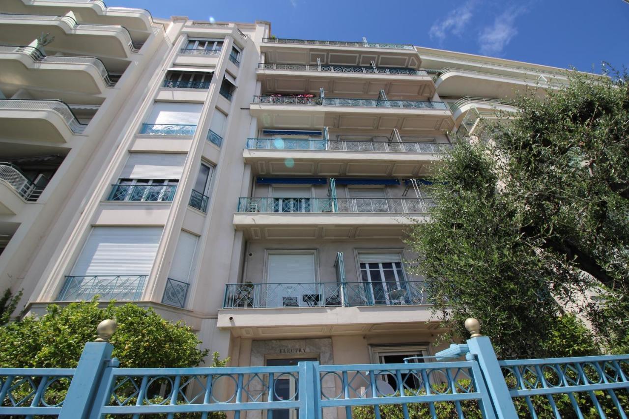 Nice Booking - Electra Vue Mer Balcon Dernier Etage 외부 사진